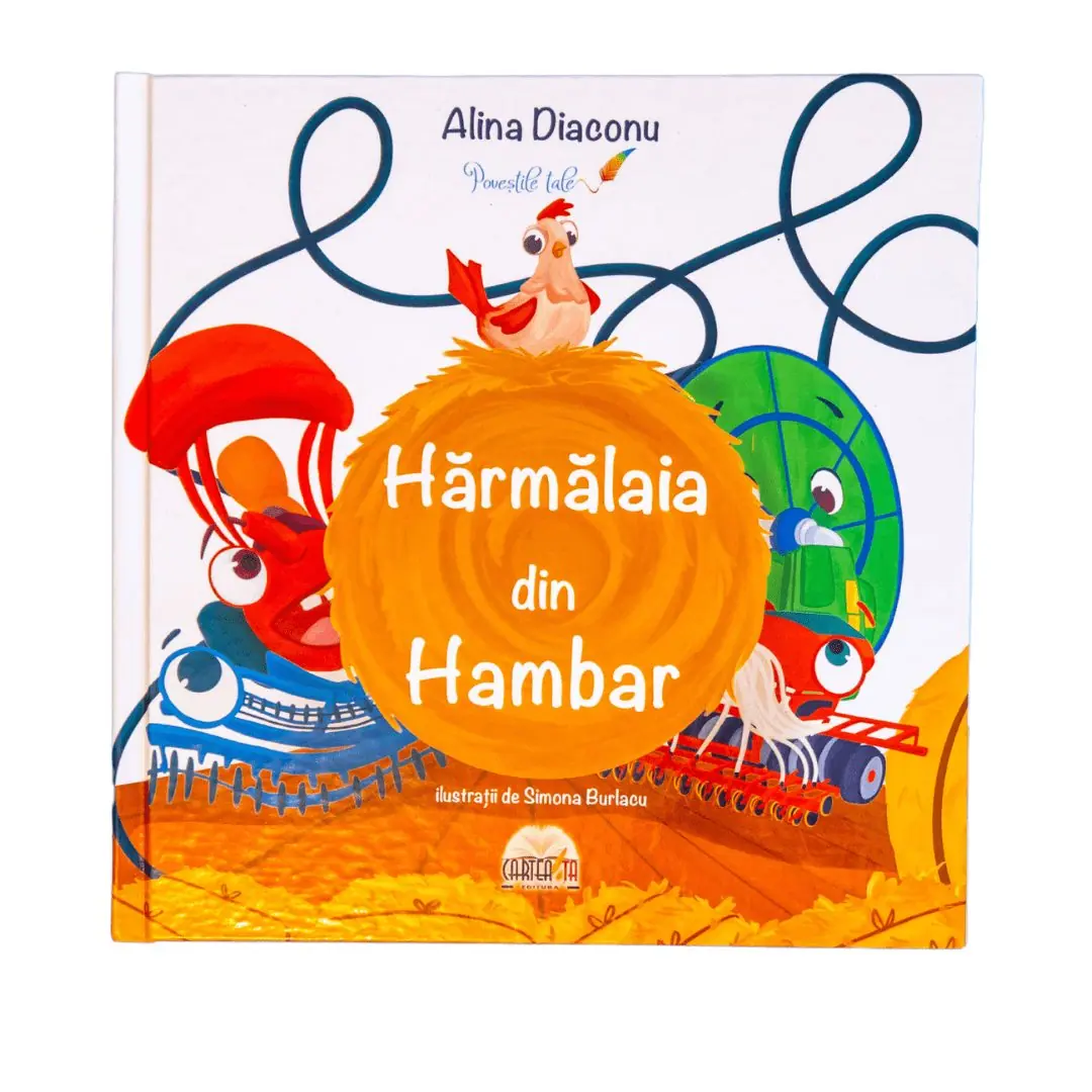 Coperta cărții „Hărmălaia din Hambar” de Alina Diaconu